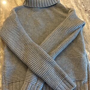 lululemon athletica Gray Knit Turtleneck Sweater